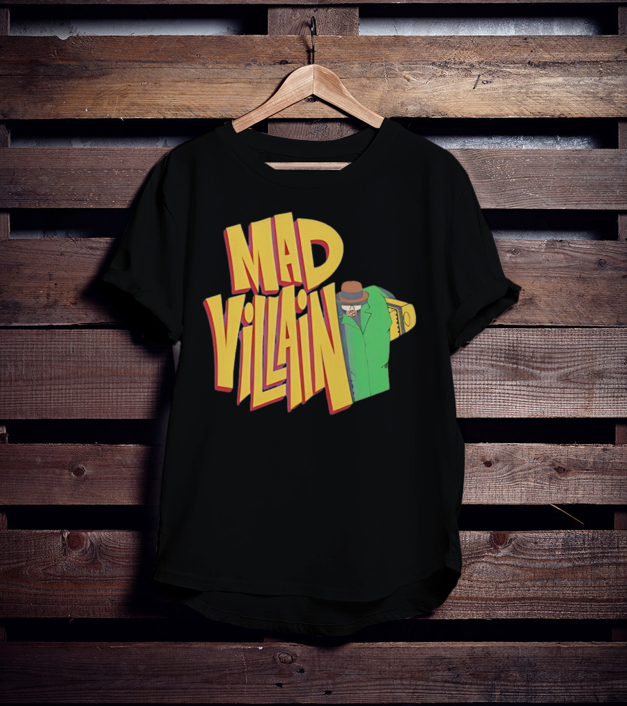 Mad Villain Lurk Mystery Figure In Green Trench Coat And Hat T-Shirt