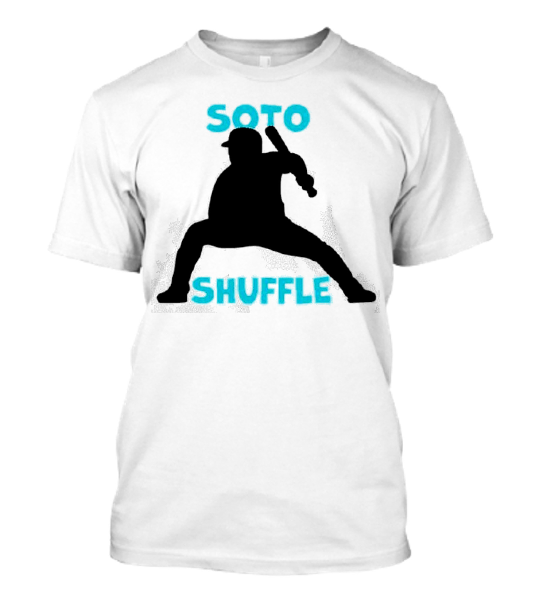 New York Yankees Soto Shuffle Silhouette Baseball Stance T-Shirt