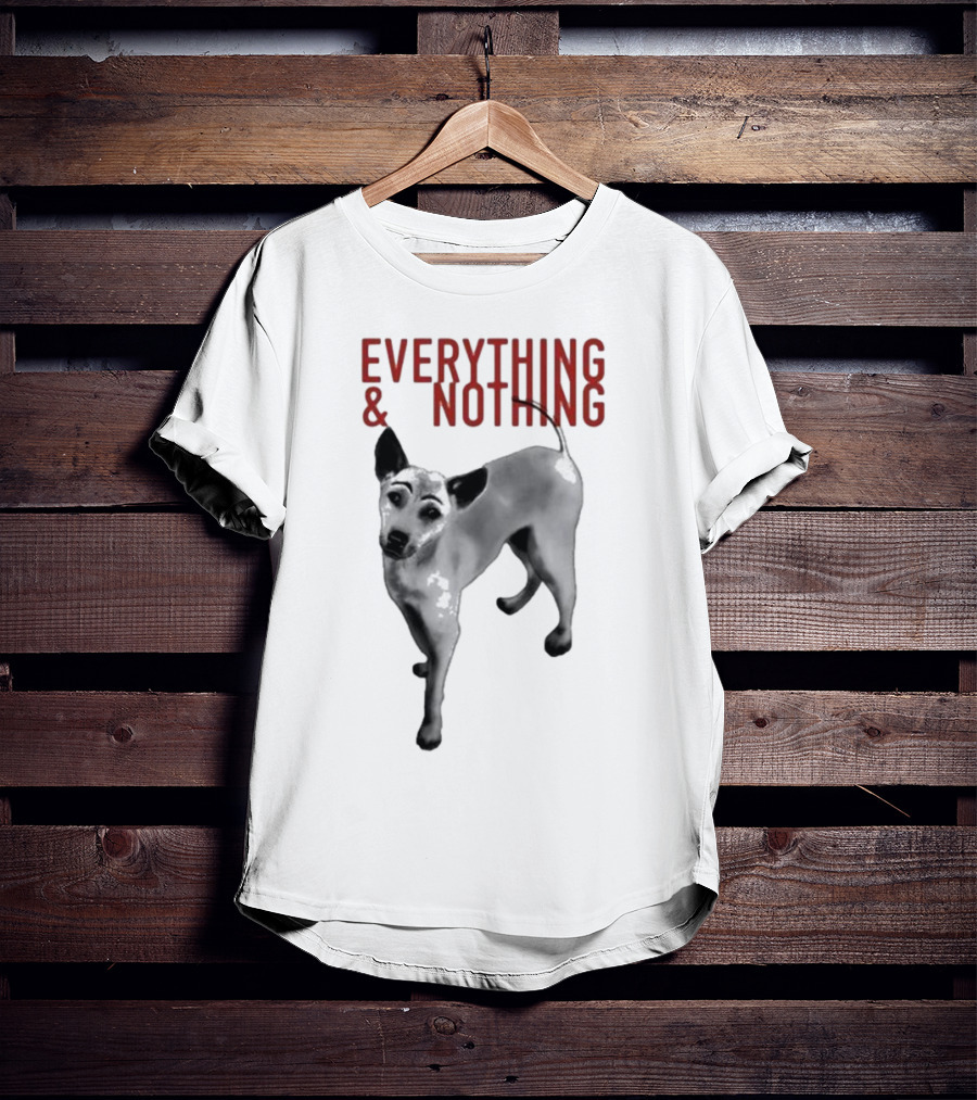 David Sylvian Everything And Nothing Dog Image Everything And Nothing T-Shirt