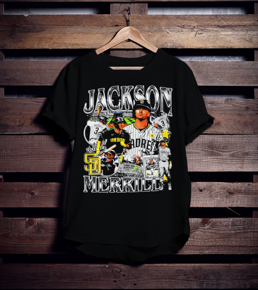 Jackson Merrill Padres SD Baseball T-Shirt