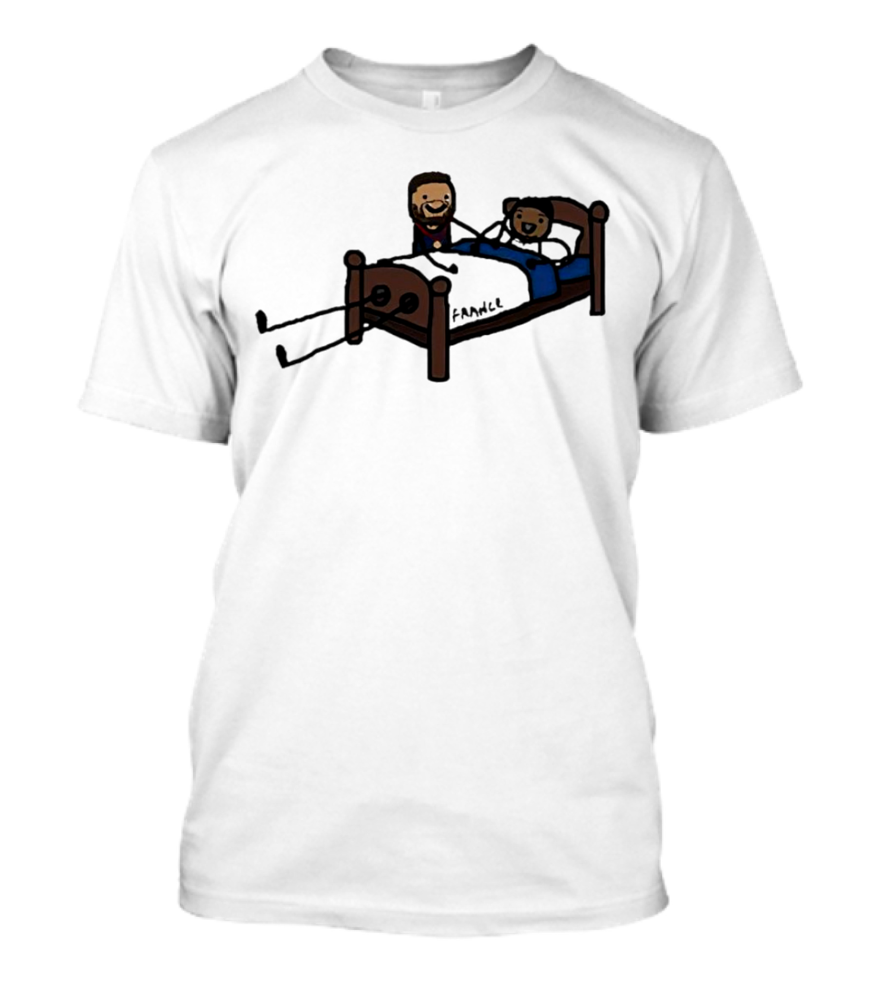 Steph Say Night Night Fanice Basketball Themed Bedtime Scene T-Shirt