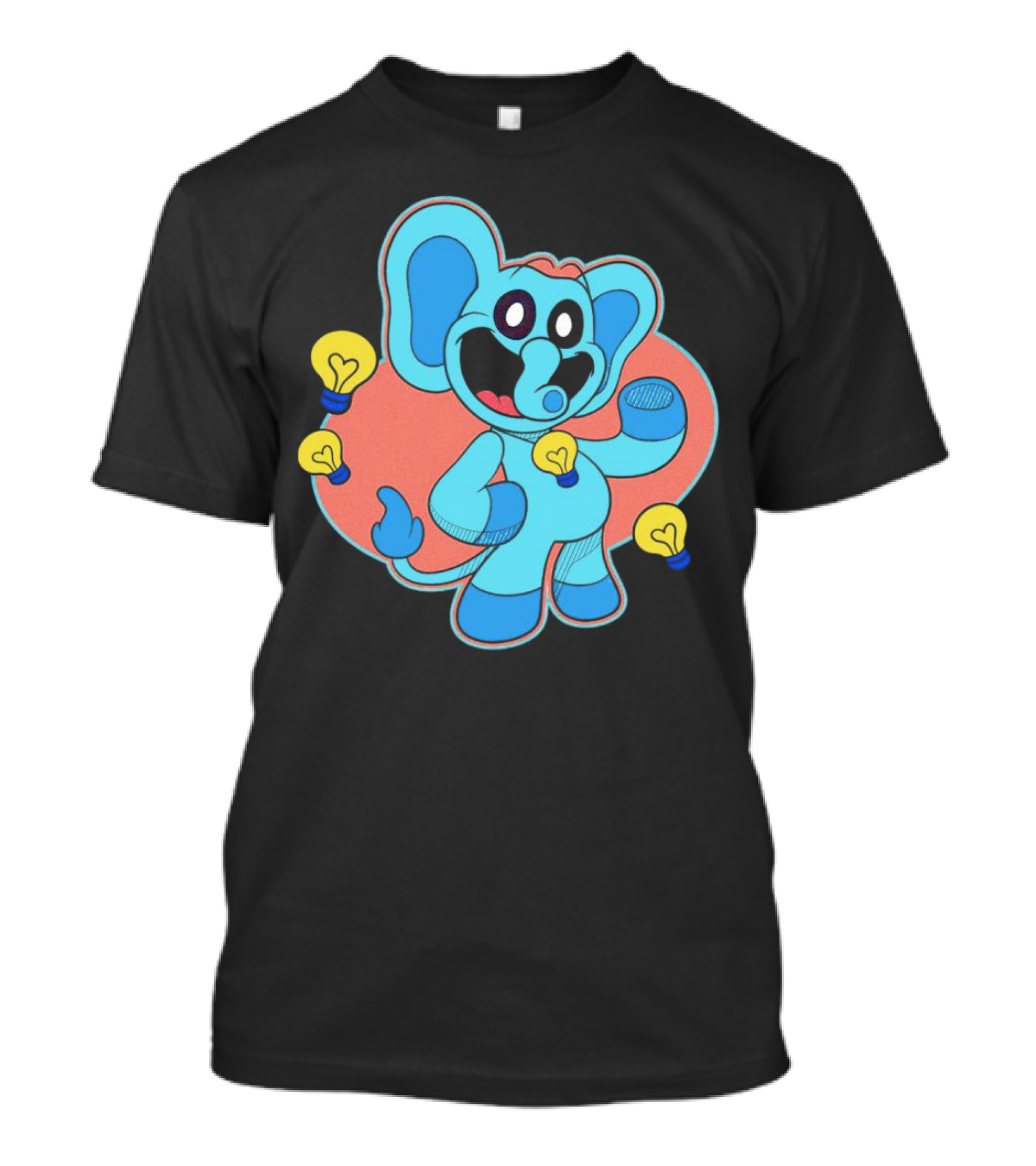 Bubba Bubbaphant Smiling Critters Lightbulb Character T-Shirt