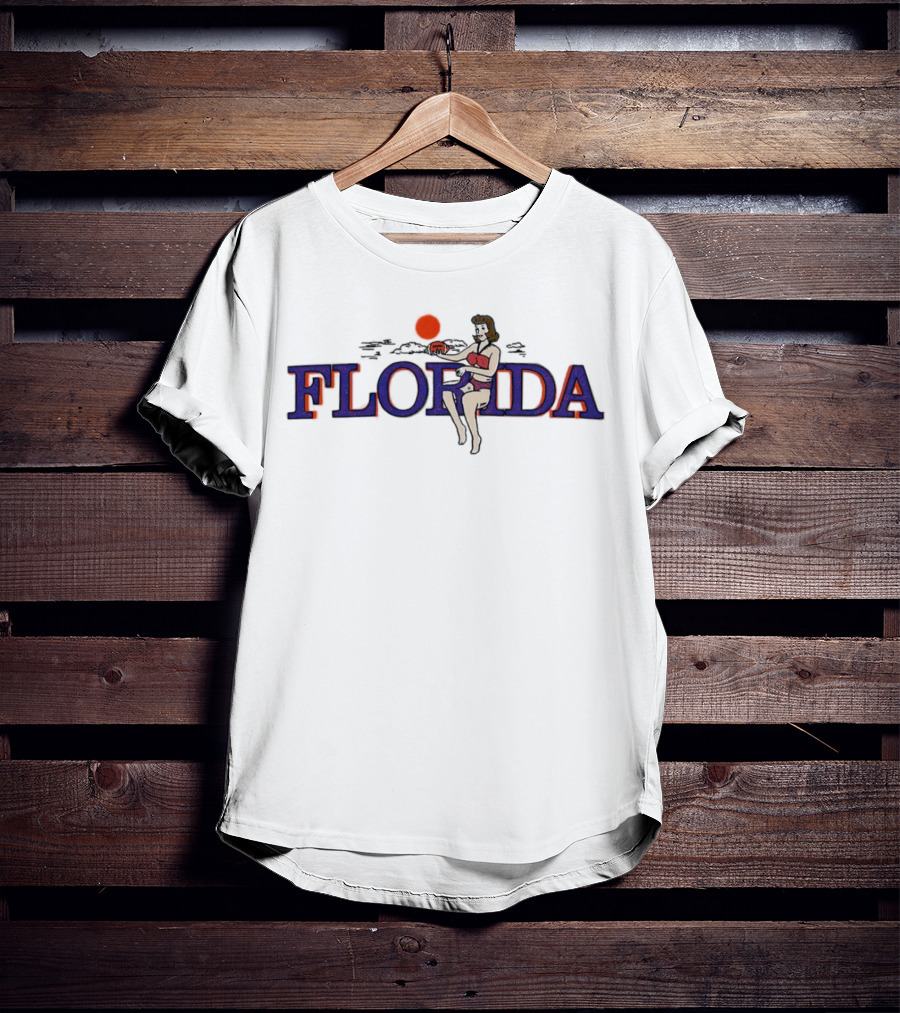 Florida Gators Bikini Girl Sun T-Shirt