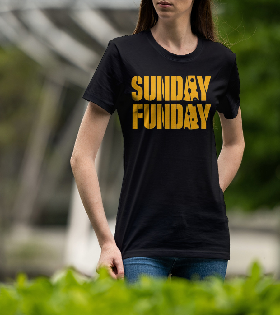 Green Bay Packers Cheesy Sunday Funday T-Shirt