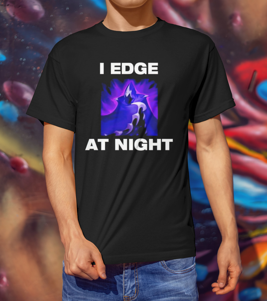 I EDGE At Night League Of Legends Game Visual Reference T-Shirt