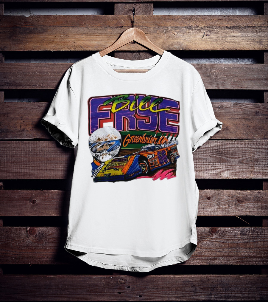 Bill Frye Greenbrier No.66 Dirt Late Model Car GRT Racing T-Shirt