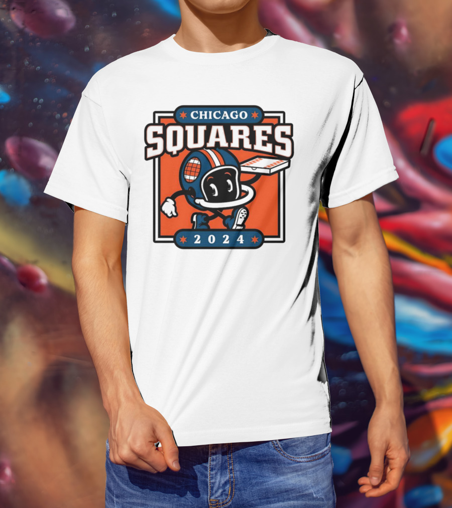 CHICAGO BEARS SQUARES T-Shirt