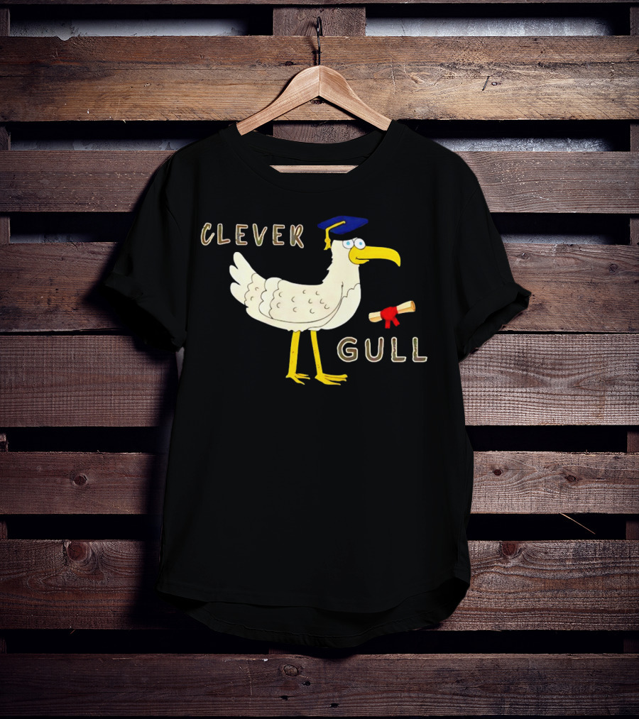 Clever Gull Graduation Humor Supersoft T-Shirt