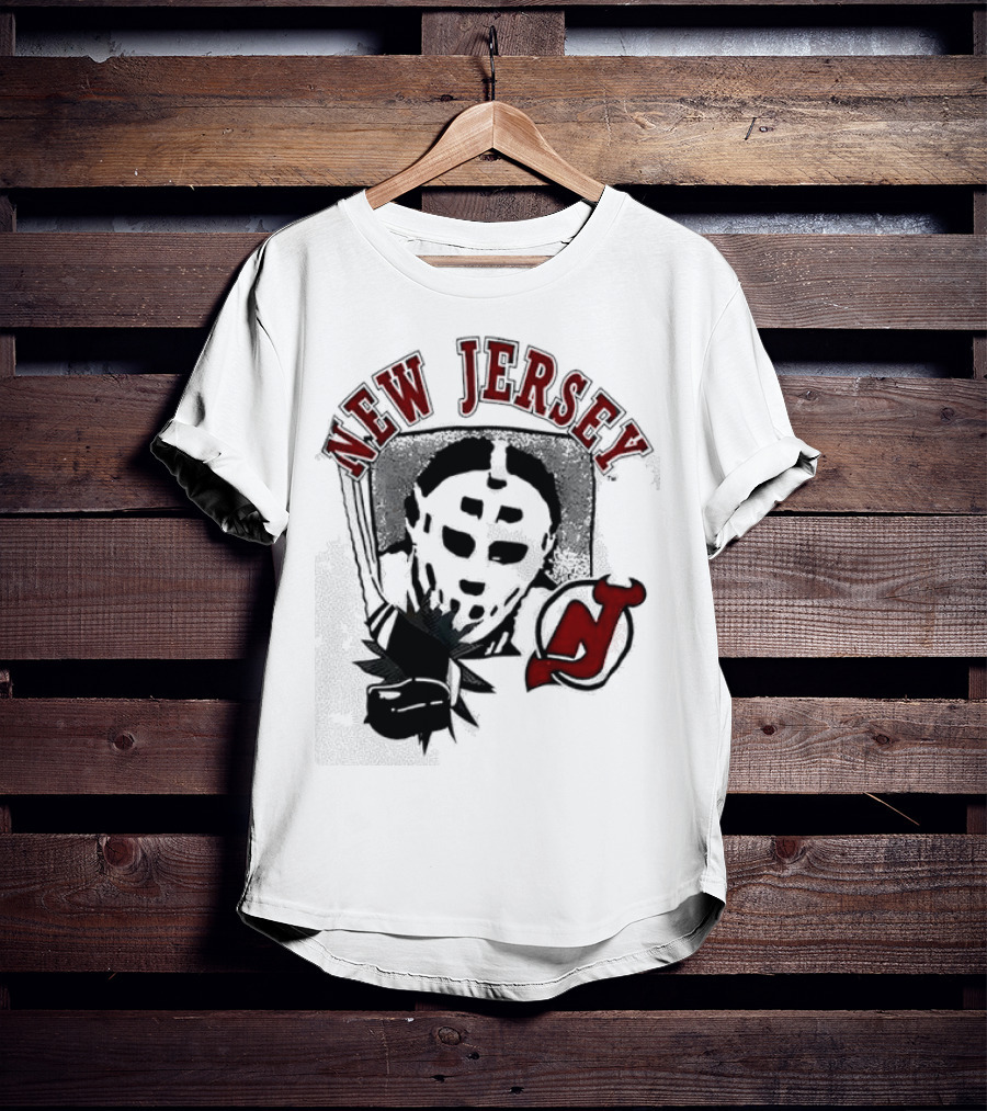 New Jersey Devils Retro Goalie Mask T-Shirt