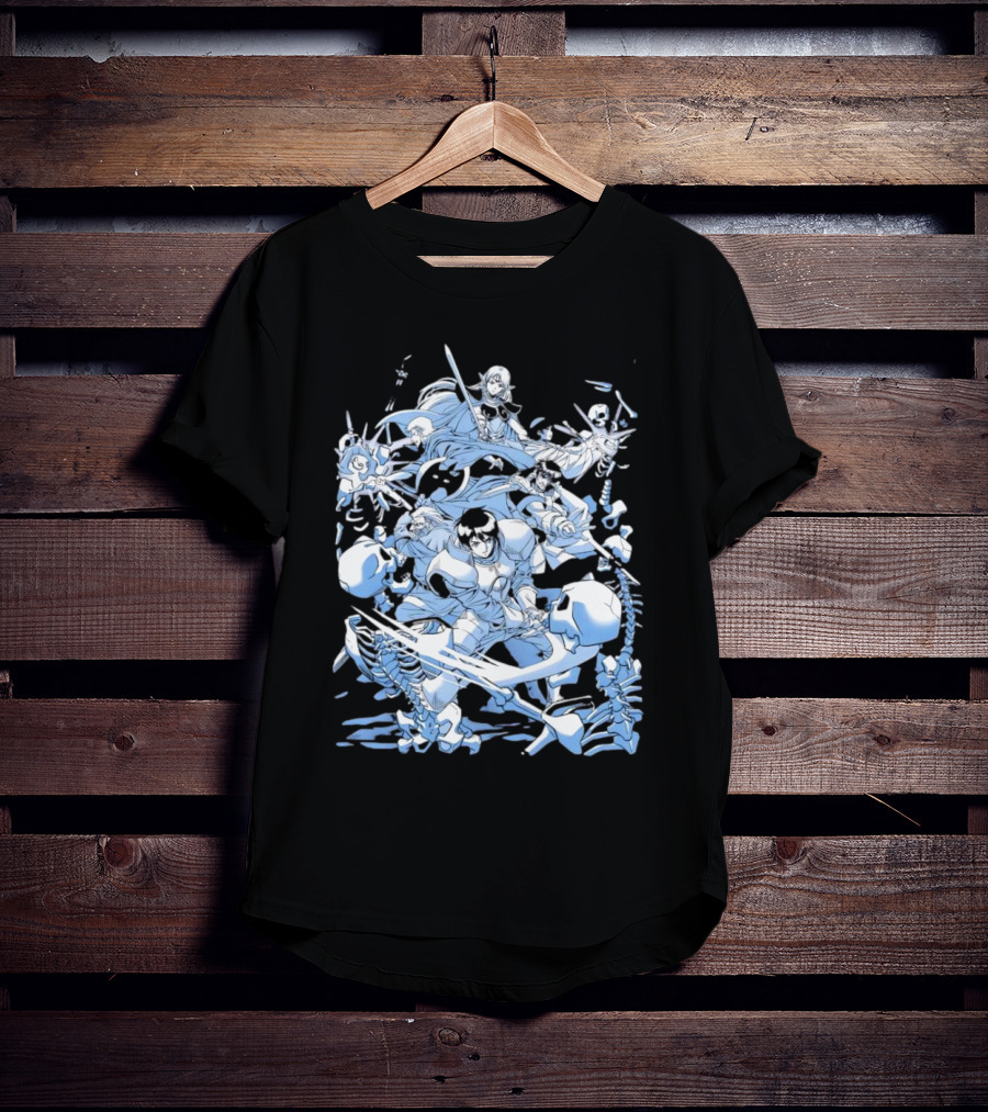 Record Of Lodoss War Party Formed Heroic Fantasy Battle T-Shirt
