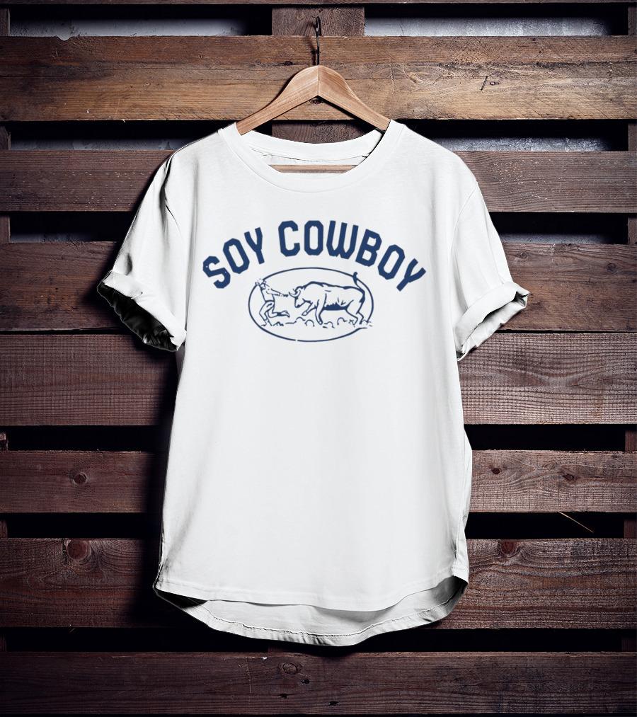 Soy Cowboy Bull And Cowboy Lassoing T-Shirt