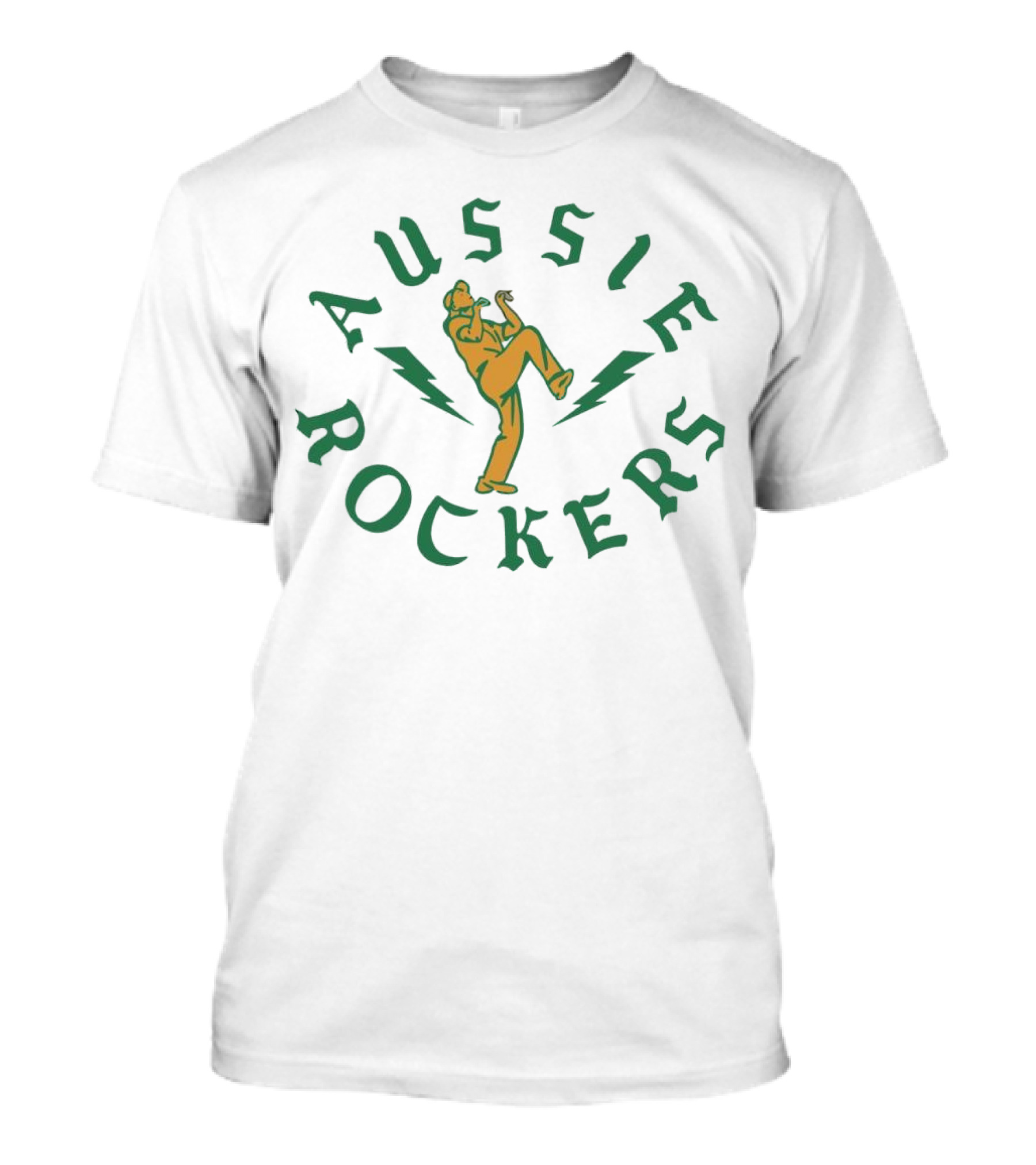 Aussie Rockers Lightning Guitarist T-Shirt