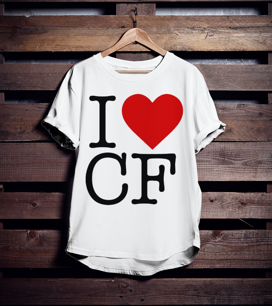 I Heart Charlotte Folk CF T-Shirt