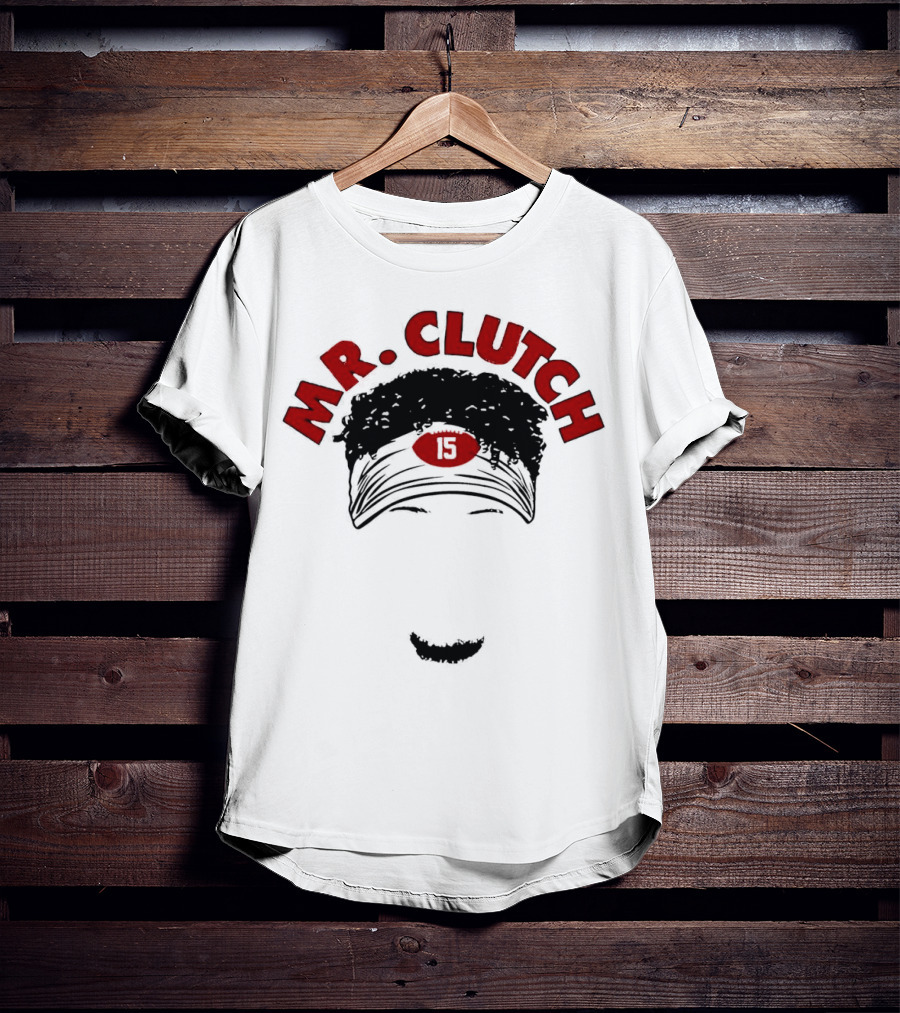 M.R. Clutch 15 Kansas City Chiefs Patrick Mahomes T-Shirt