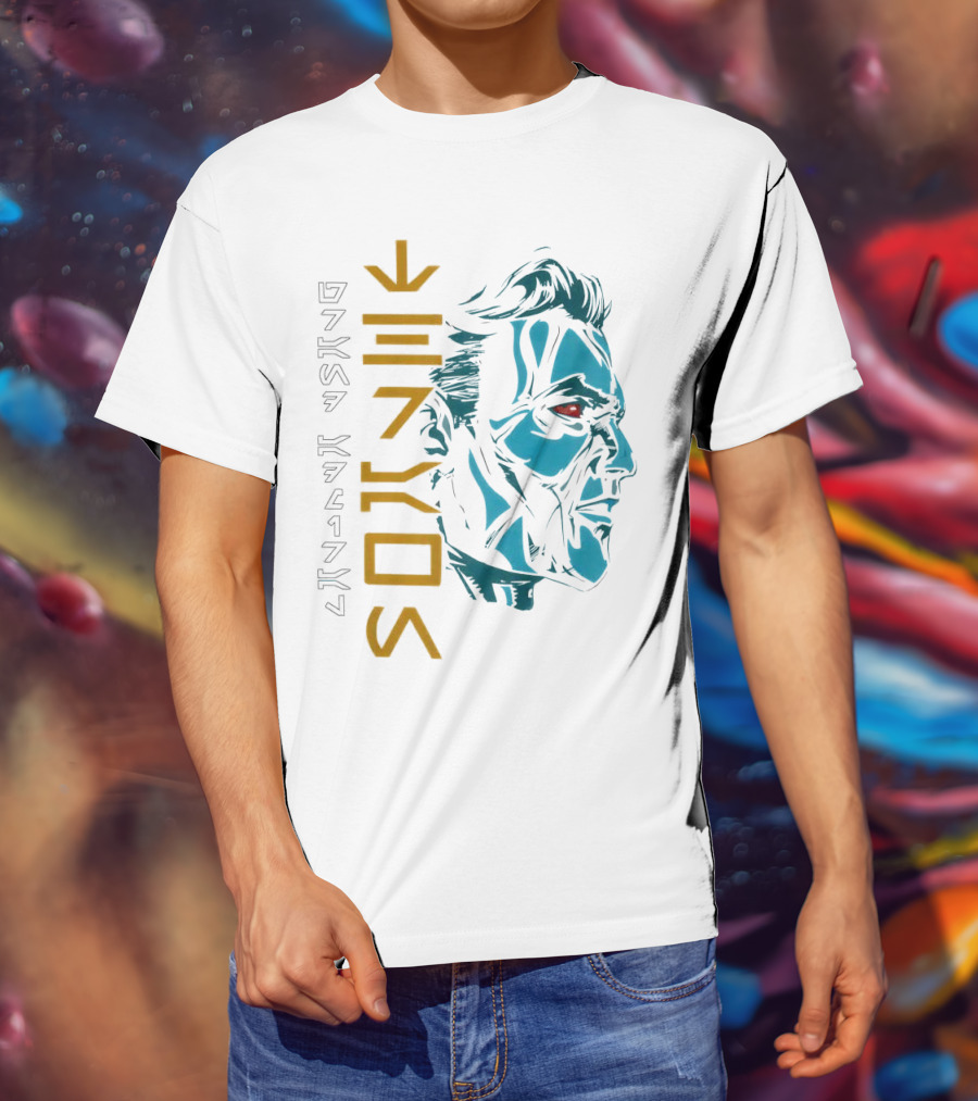 Star Wars Grand Admiral Thrawn Aurebesh T-Shirt