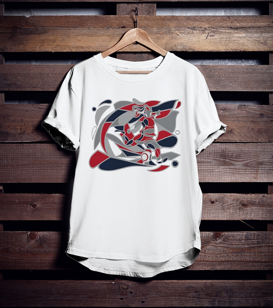 USWNT United States Soccer Mosaic T-Shirt