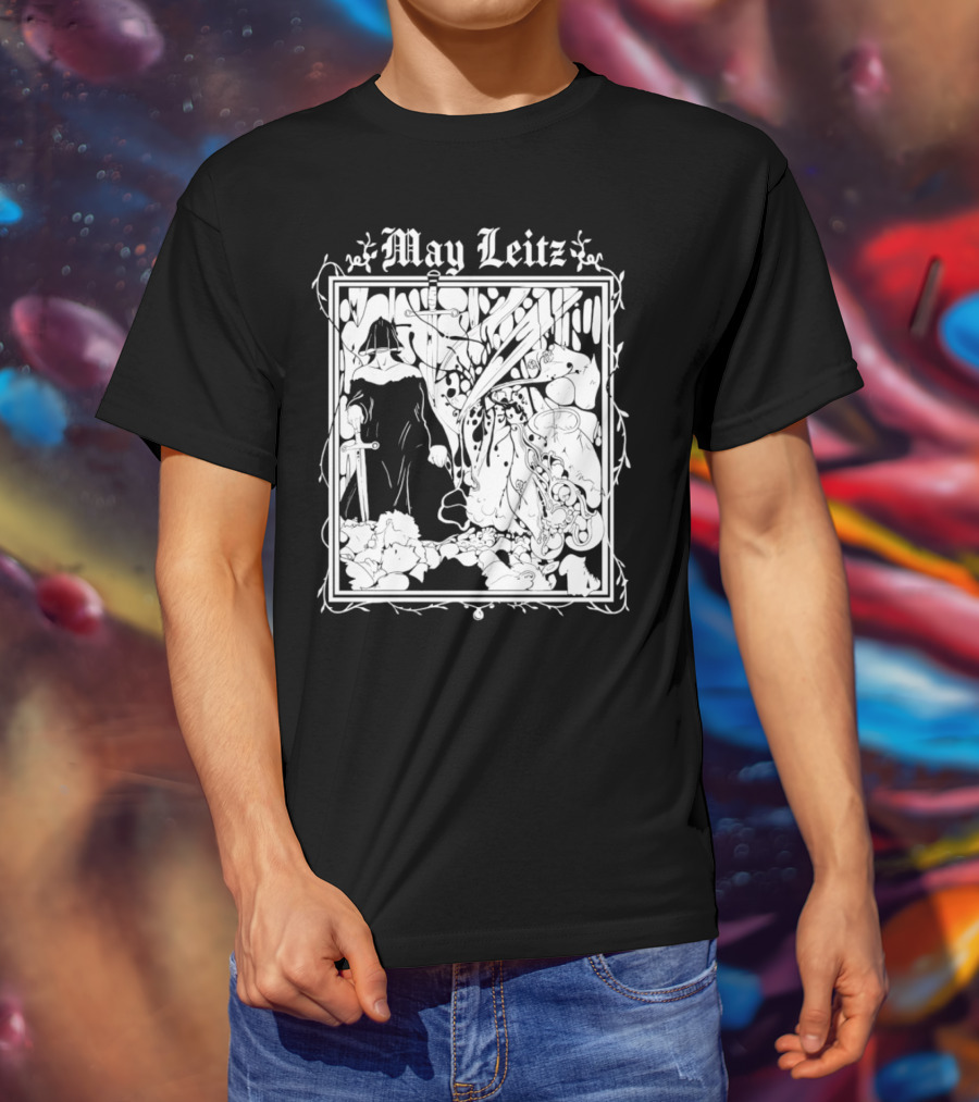 May Leitz Medieval Fantasy Sword T-Shirt