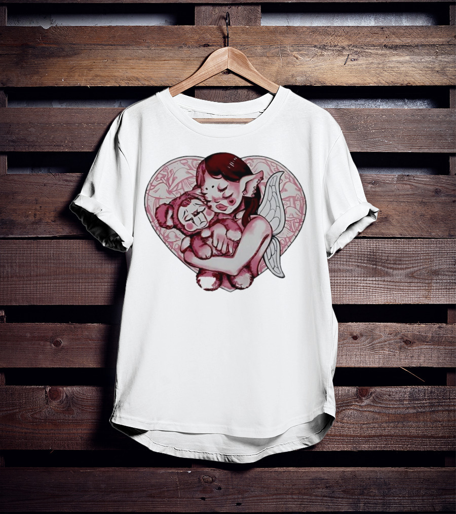 Melanie Martinez Trilogy Heart Angel With Teddy T-Shirt