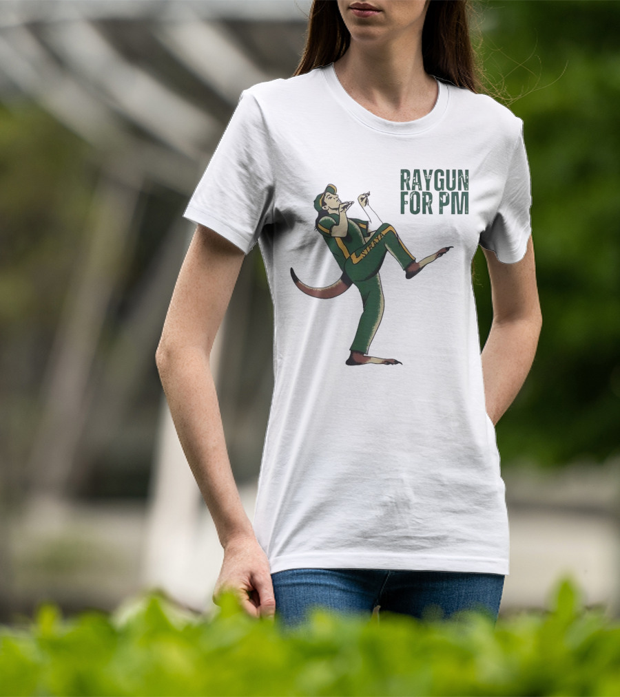 RAYGUN FOR PM Cricketer Playing Instrument T-Shirt