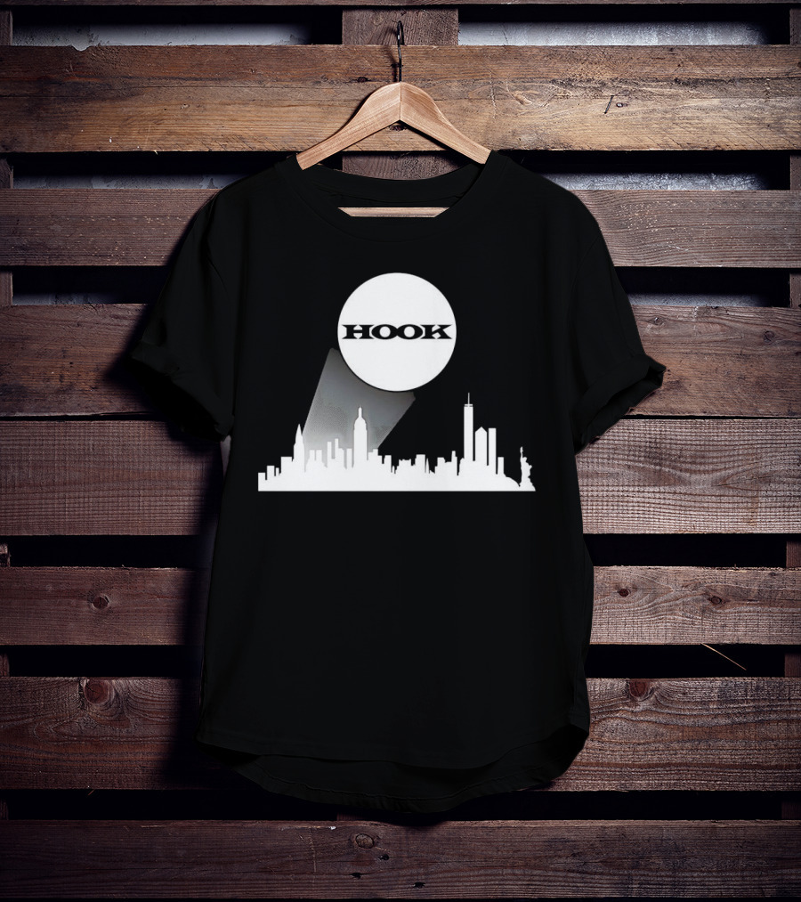 AEW Hook Signal Skyline New York City T-Shirt