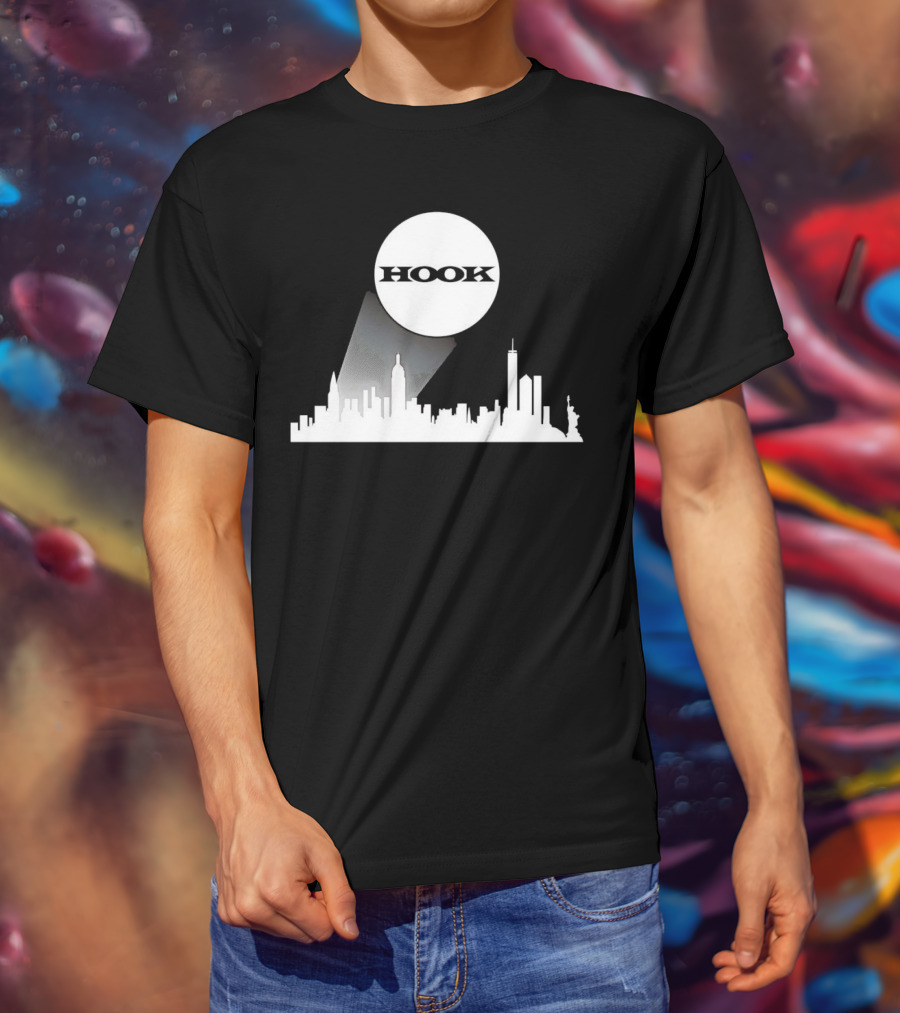 AEW Hook Signal Skyline New York City T-Shirt