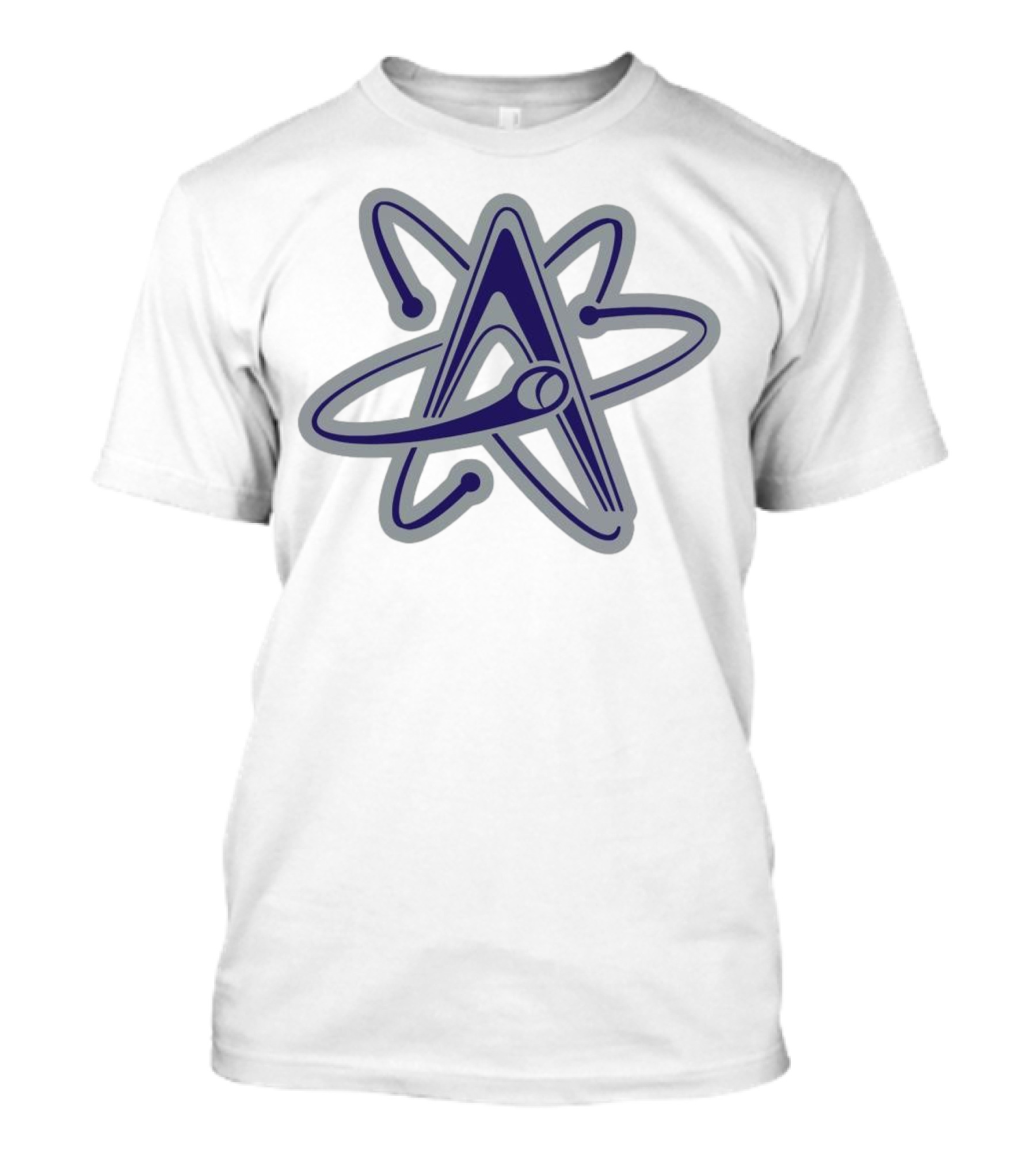 Albuquerque Isotopes Atom Symbol With Letter A Emblem T-Shirt