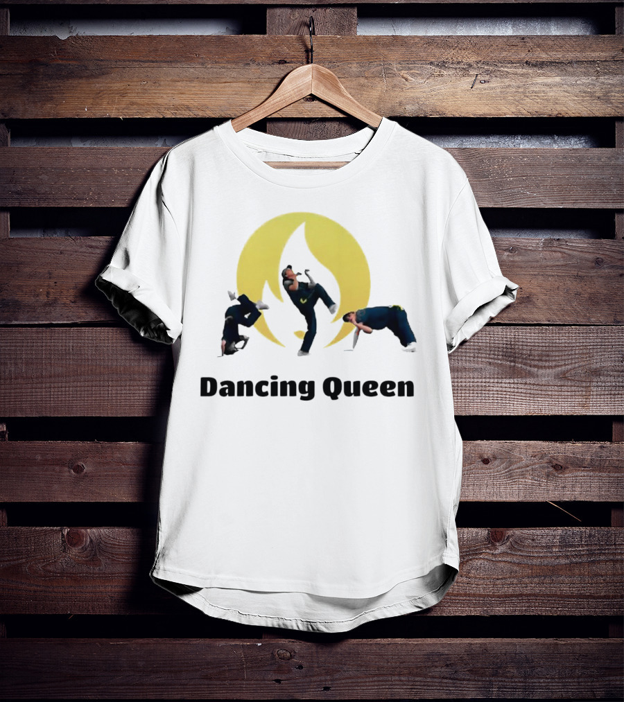 Australia Raygun Dancing Queen Breakdancing Moves T-Shirt