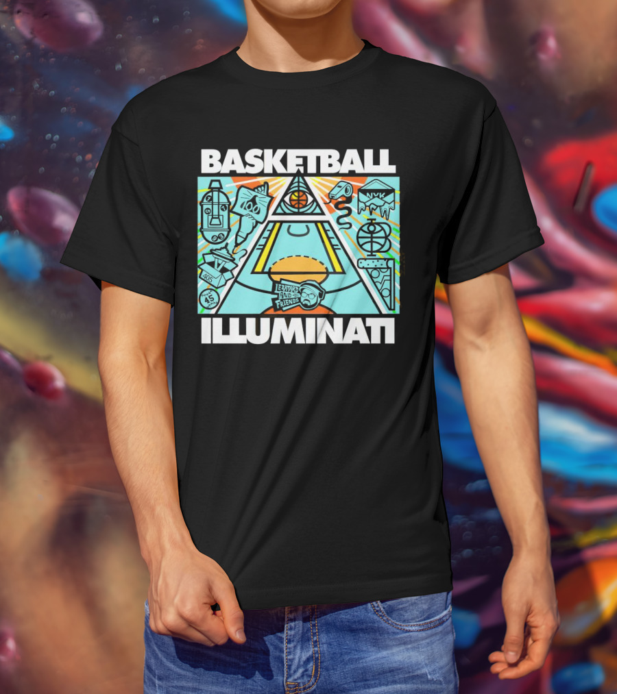 Basketball Illuminati LeBatard And Friends NVK 405 45 9 12 T-Shirt