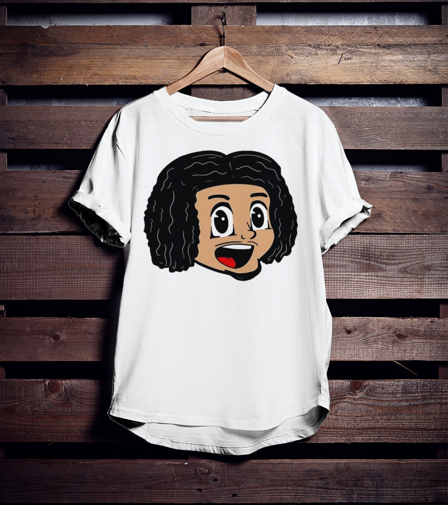 Cookiee Wright Cartoon Face Expression T-Shirt