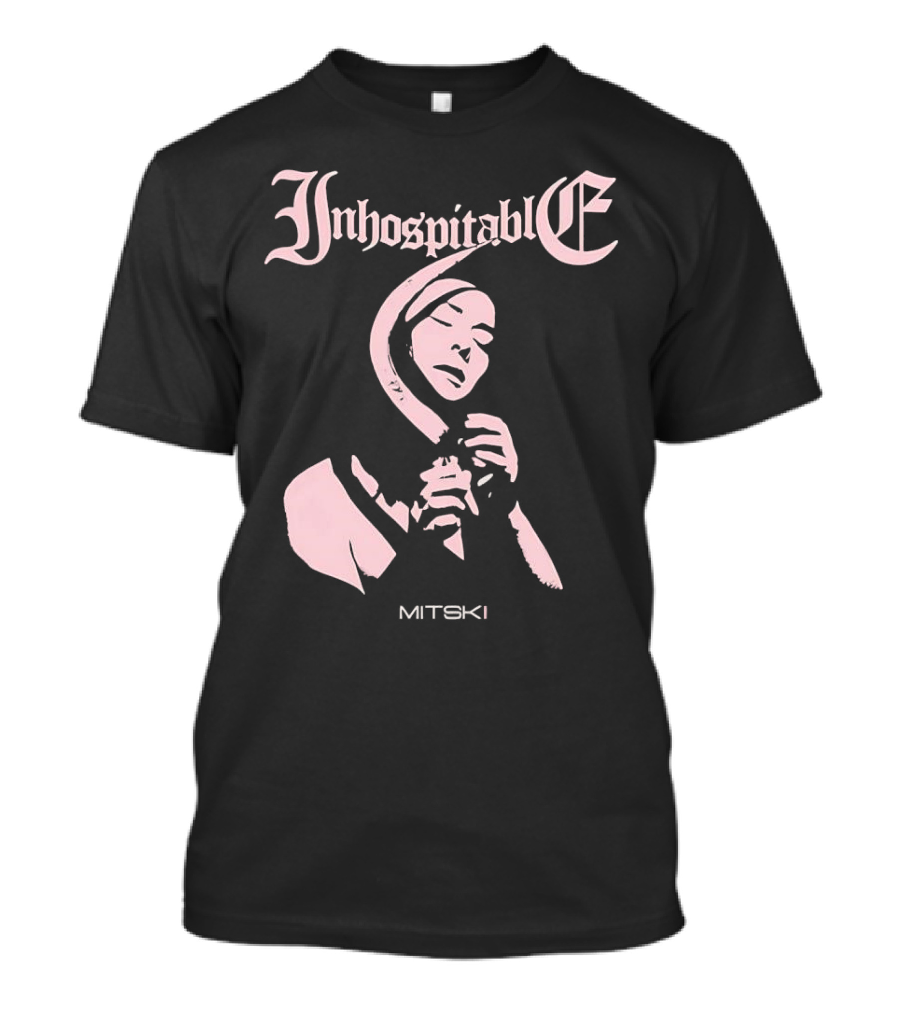 Inhospitable Mitski Gothic T-Shirt