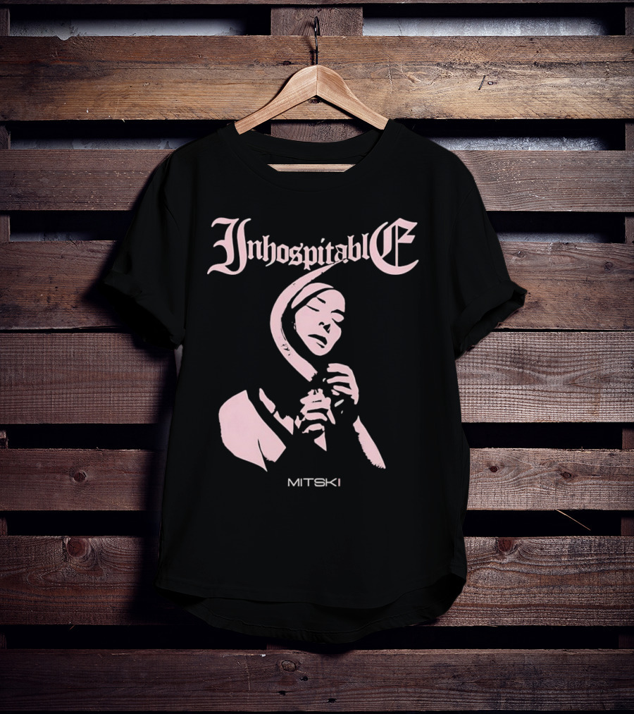Inhospitable Mitski Gothic T-Shirt