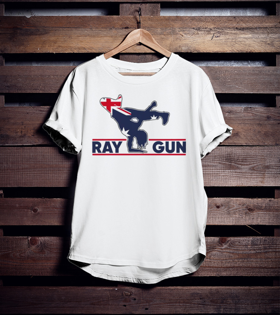 Raygun Australian Flag Olympic Breakdancer T-Shirt