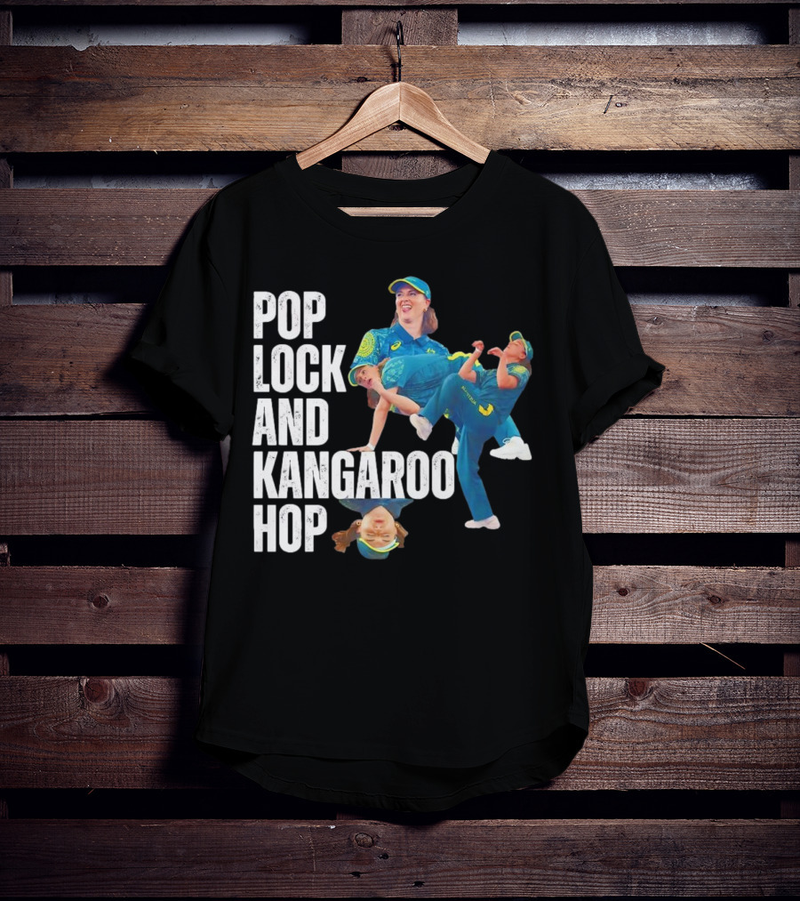 Pop Lock And Kangaroo Hop Raygun Rachael Olympics T-Shirt