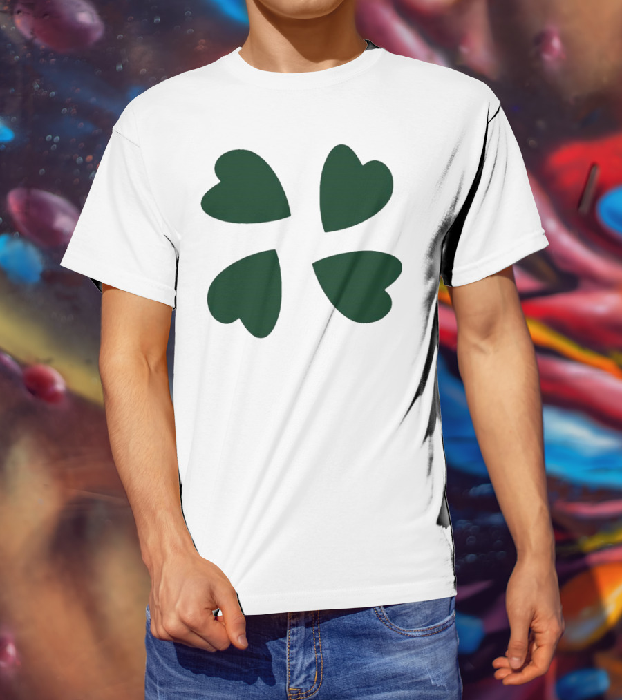 4chan Clover Heart T-Shirt