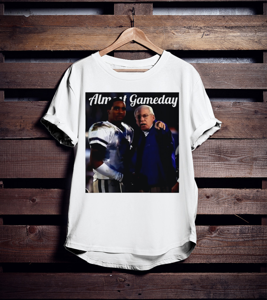 Almost Gameday Bill Snyder Coach K-State Wildcats Player Interaction T-Shirt