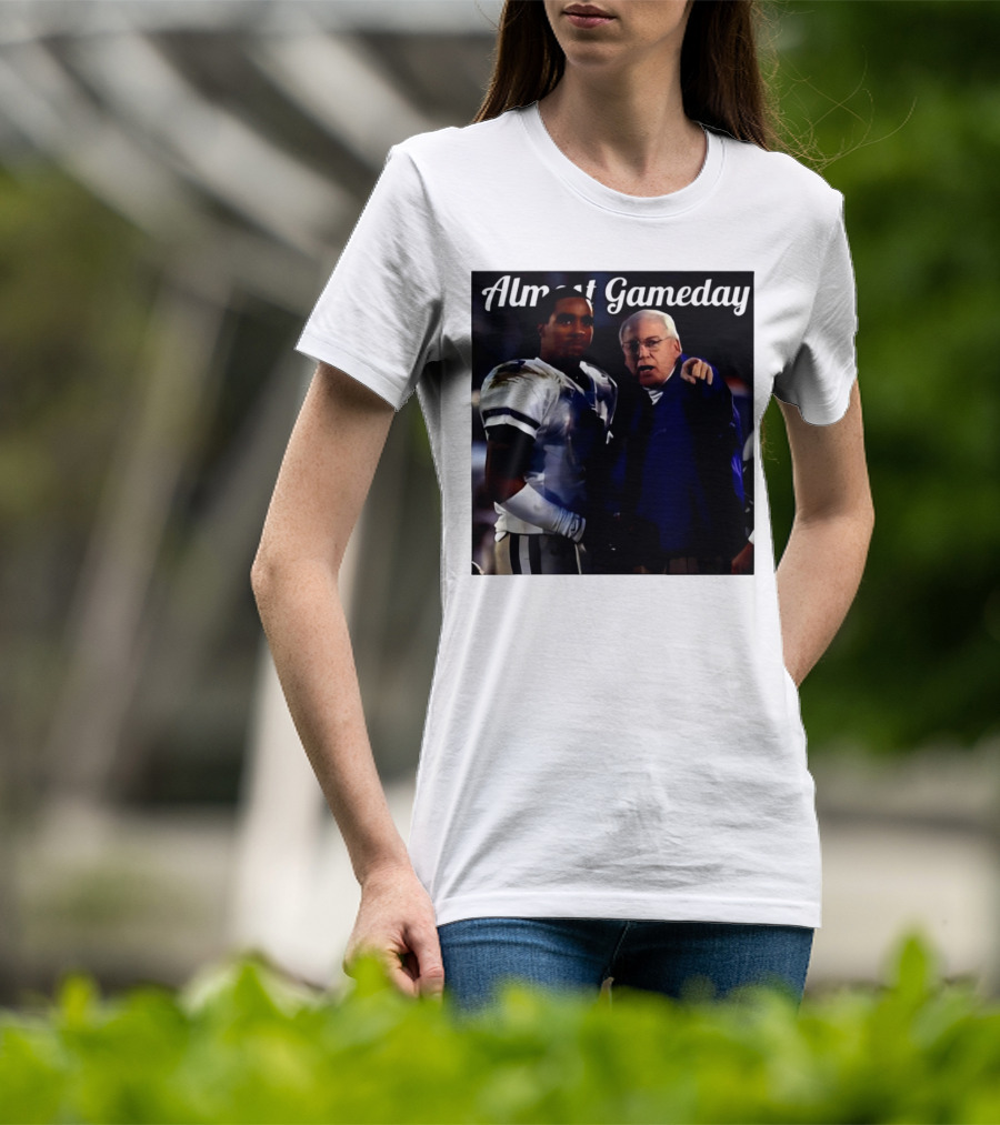 Almost Gameday Bill Snyder Coach K-State Wildcats Player Interaction T-Shirt