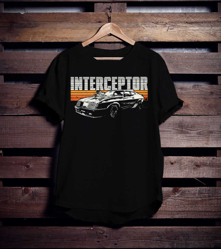 Interceptor Mad Max Vintage Car T-Shirt