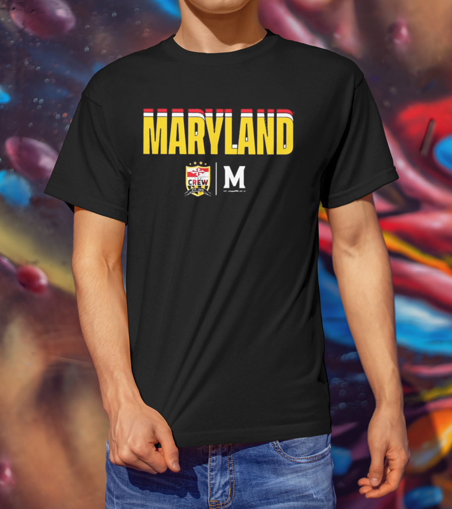 Maryland Soccer Crew Logo T-Shirt