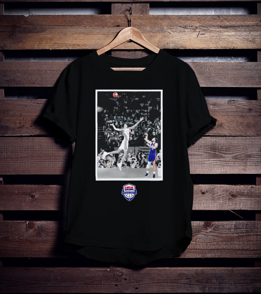 USA Basketball Stephen Curry Jump Shot Stadium Essentials T-Shirt