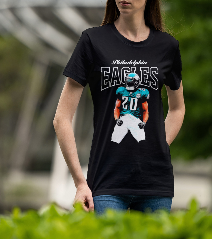 Philadelphia Eagles Brian Dawkins Number 20 Retired Player T-Shirt