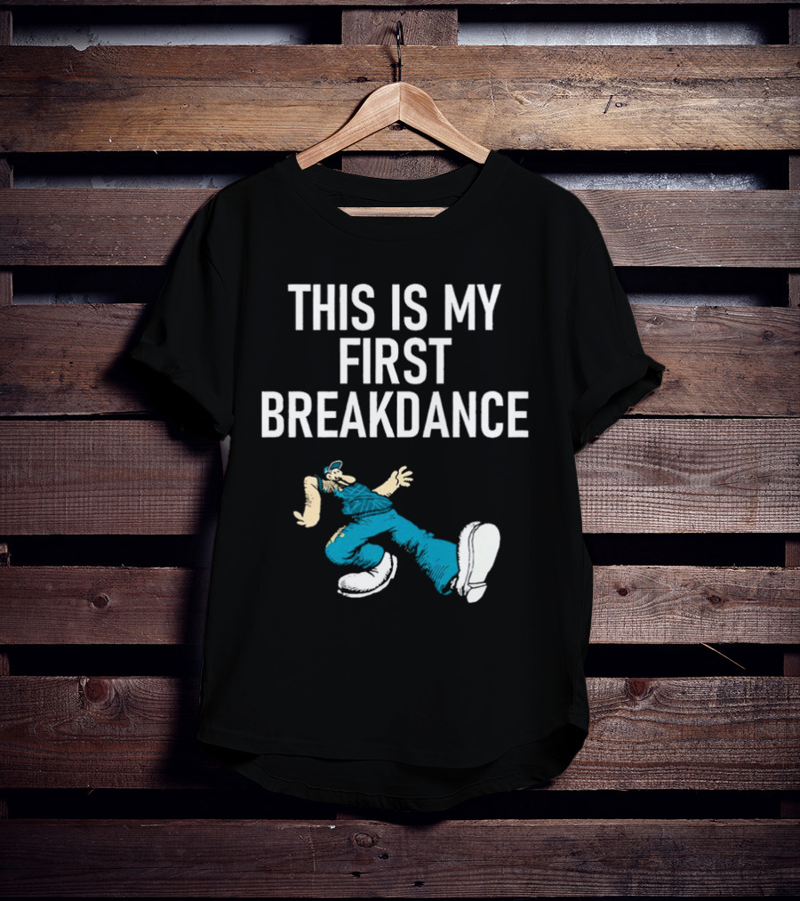 This Is My First Breakdance Keep On Truckin' Rachael Gunn T-Shirt