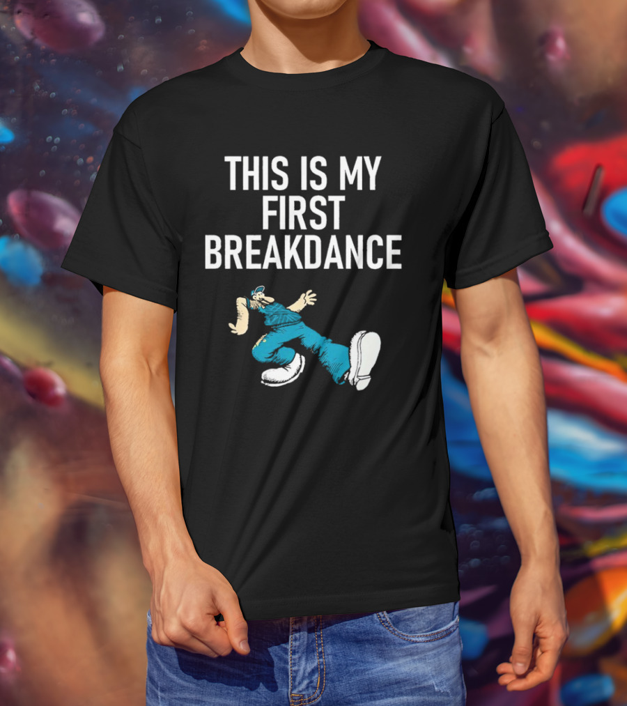 This Is My First Breakdance Keep On Truckin' Rachael Gunn T-Shirt