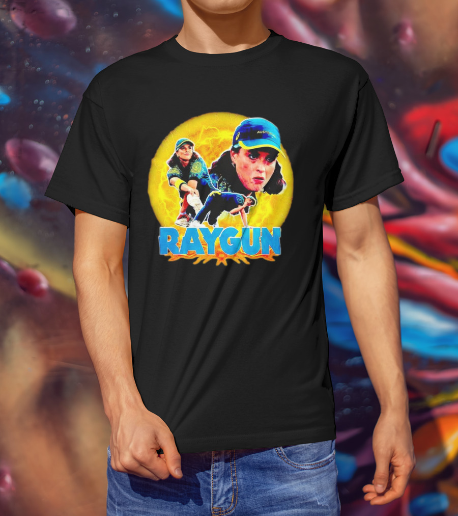 Raygun Rachael Gunn Australia Lightning Burst T-Shirt