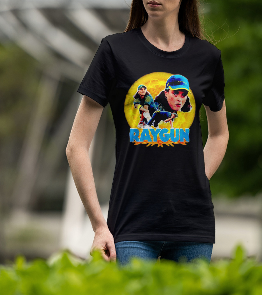 Raygun Rachael Gunn Australia Lightning Burst T-Shirt