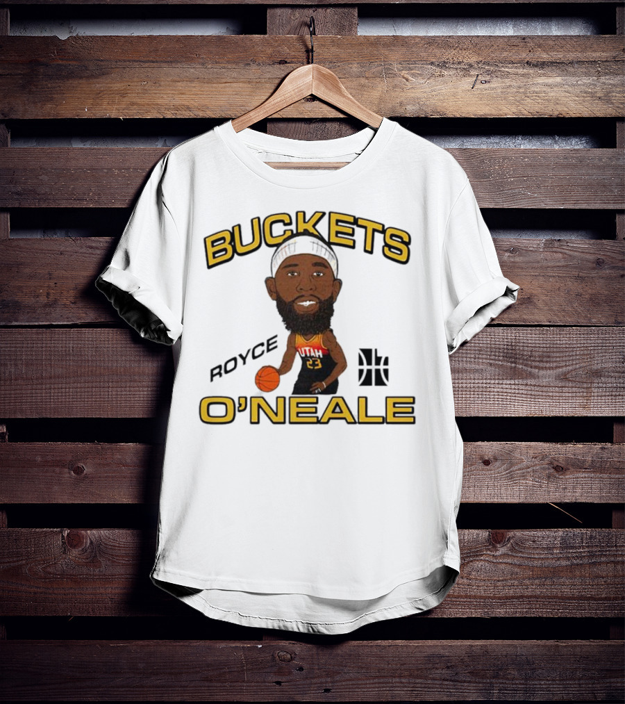 Buckets O'Neale Royce Utah T-Shirt