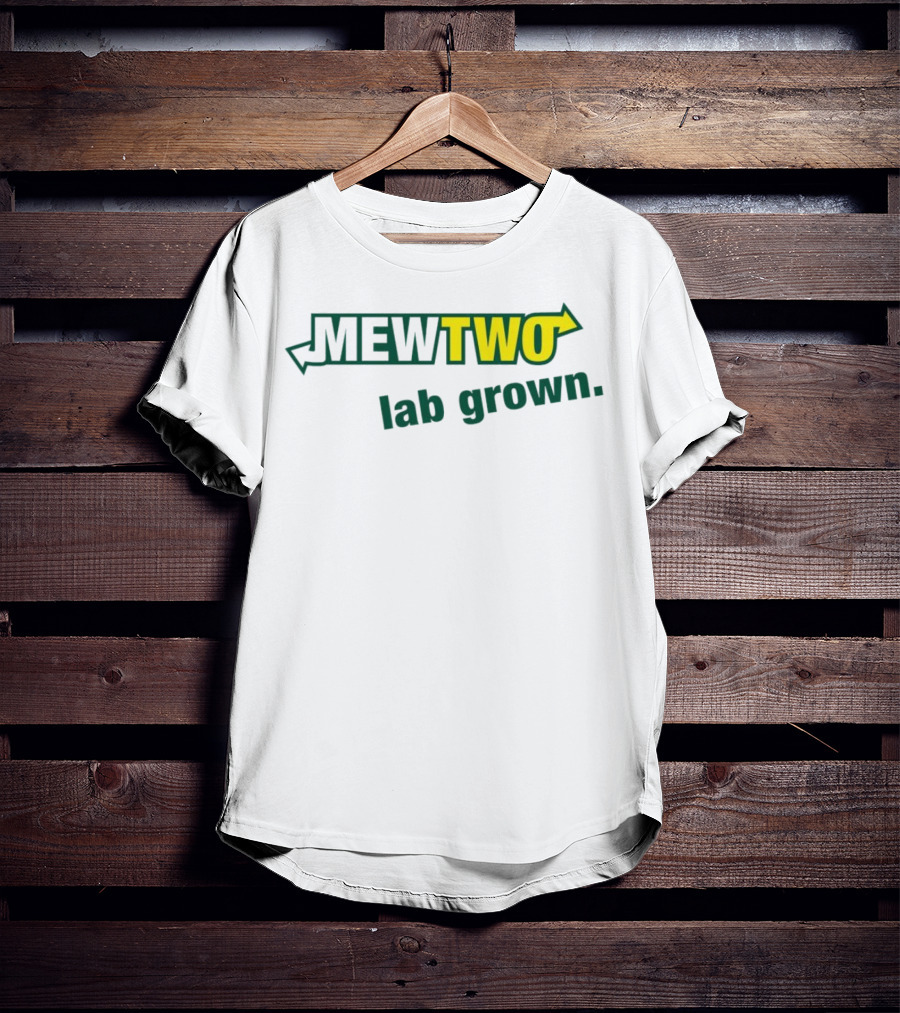 MEWTWO Lab Grown Arrows Text T-Shirt