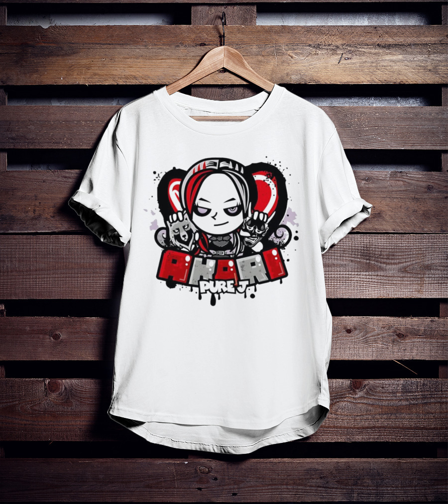 AKARI Pure J Graphic Character T-Shirt