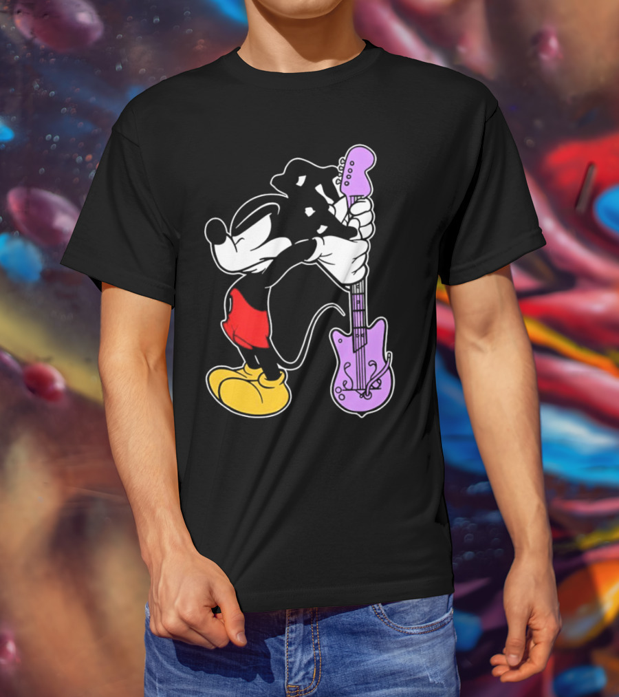 Bruce Ray Condoneordie Mickey Guitar Surprise T-Shirt