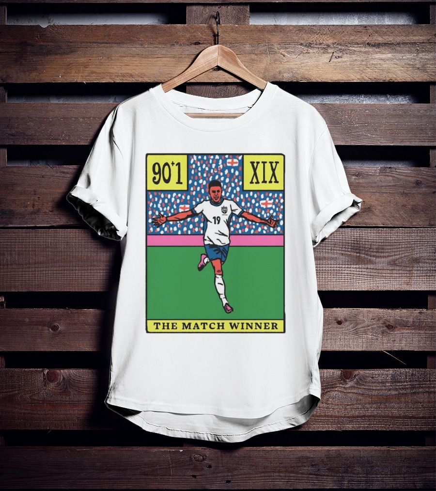 England Football Team Player 19 The Match Winner 90+1 XIX T-Shirt