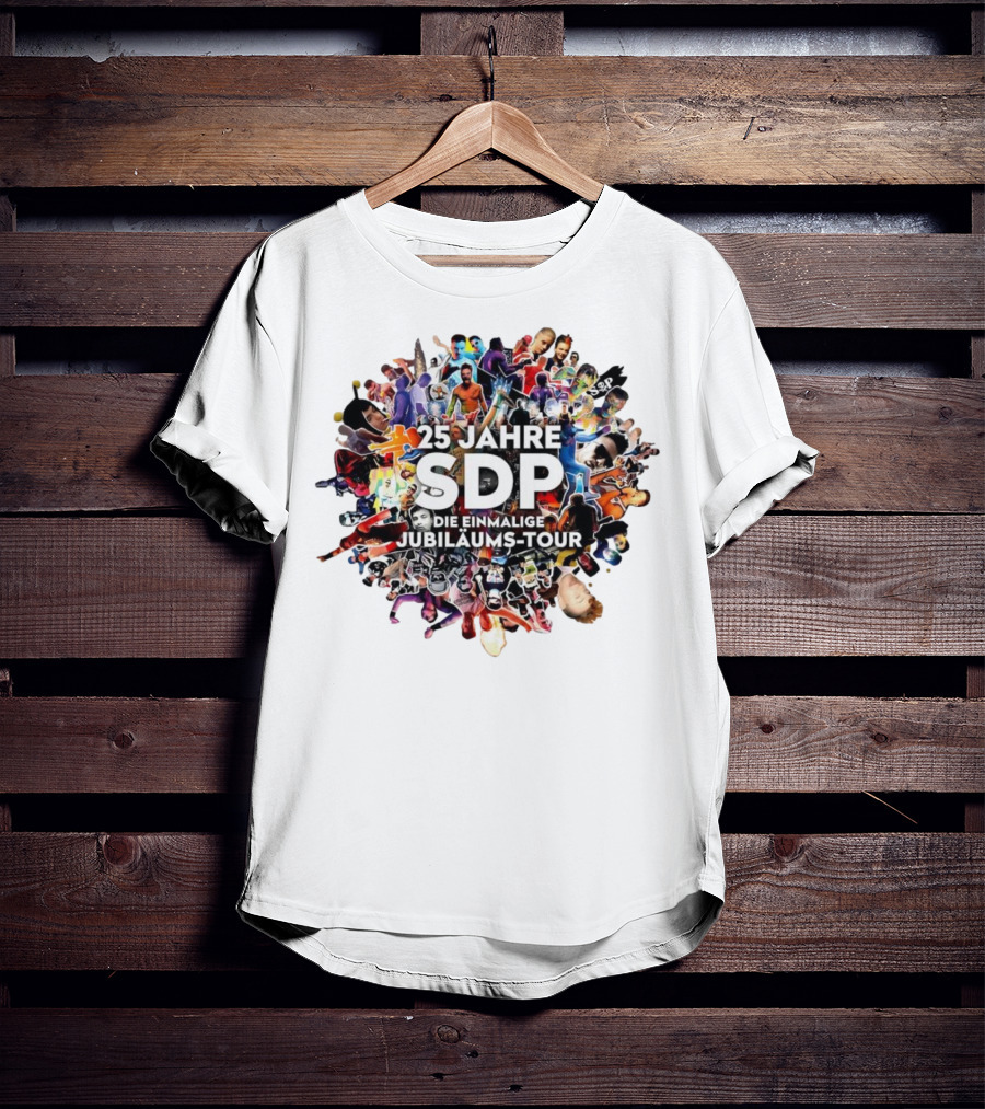 25 Jahre SDP Die Einmalige Jubiläums-Tour T-Shirt